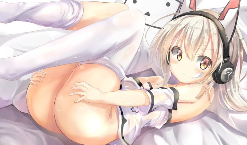 ayanami and terebi-chan (azur lane and 1 more) drawn by natuna_natu