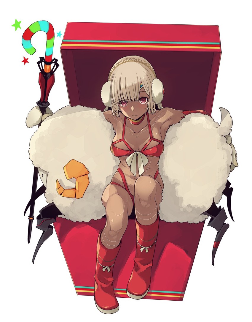 altera, altera the santa, and zerco (fate and 1 more) drawn by imigimuru