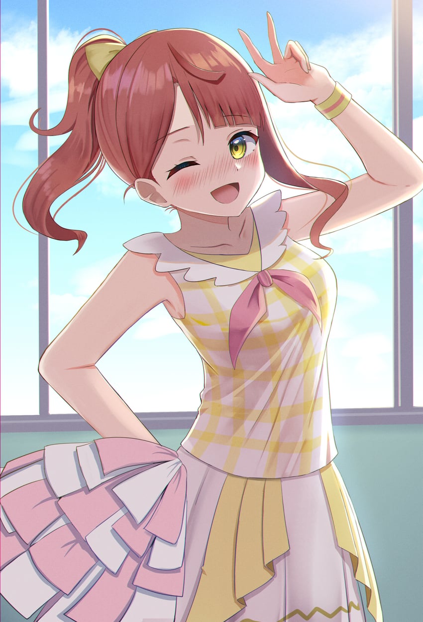uehara ayumu (love live! and 1 more) drawn by panaham