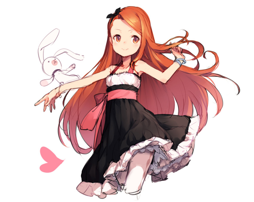 minase iori and usa-chan (idolmaster) drawn by junwool