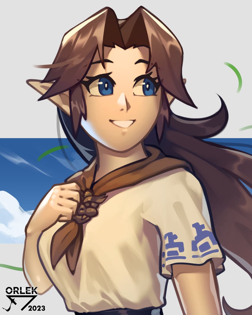 malon (the legend of zelda and 1 more) drawn by orlek