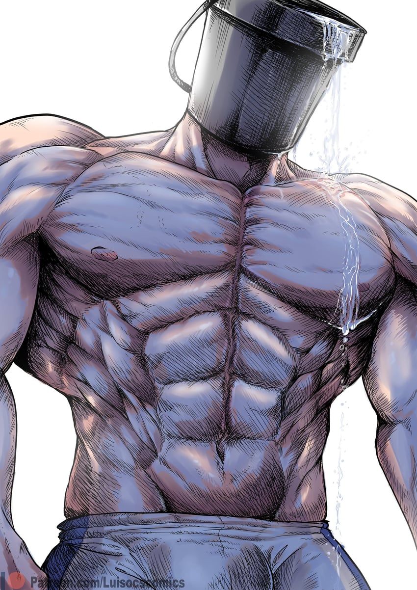 waterman (waterman) drawn by luisocscomics