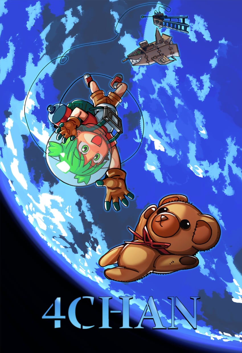 koiwai yotsuba (yotsubato! and 2 more) drawn by ramenwarwok
