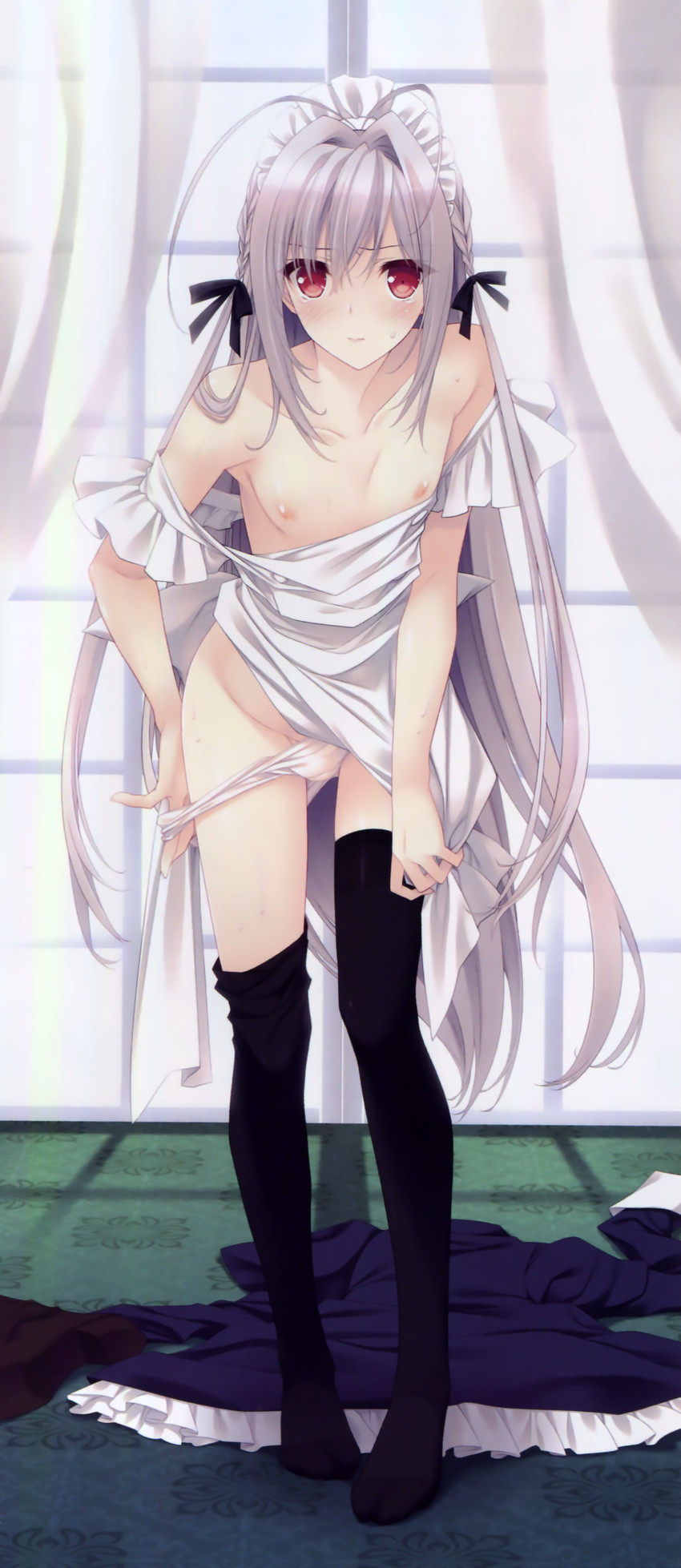 sakurakouji saika and kokura asahi (tsuki ni yorisou otome no sahou and 1 more) drawn by suzuhira_hiro