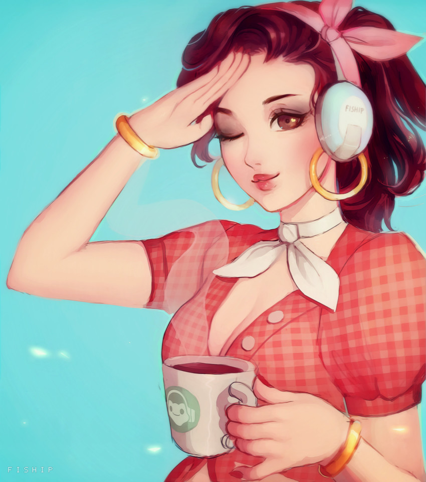 d.va and cruiser d.va (overwatch and 1 more) drawn by matilda_fiship