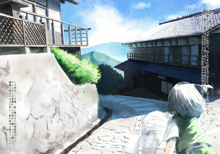konpaku youmu (touhou and 1 more) drawn by eseneko