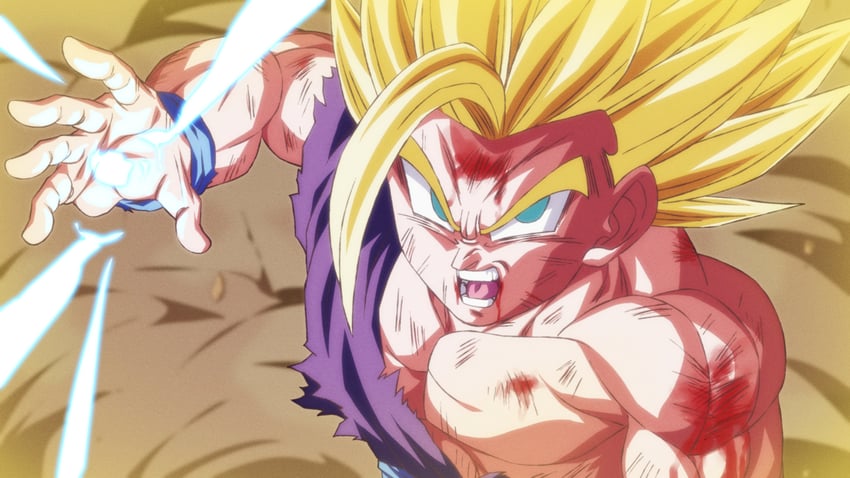 son gohan (dragon ball and 1 more) drawn by rom_(20)