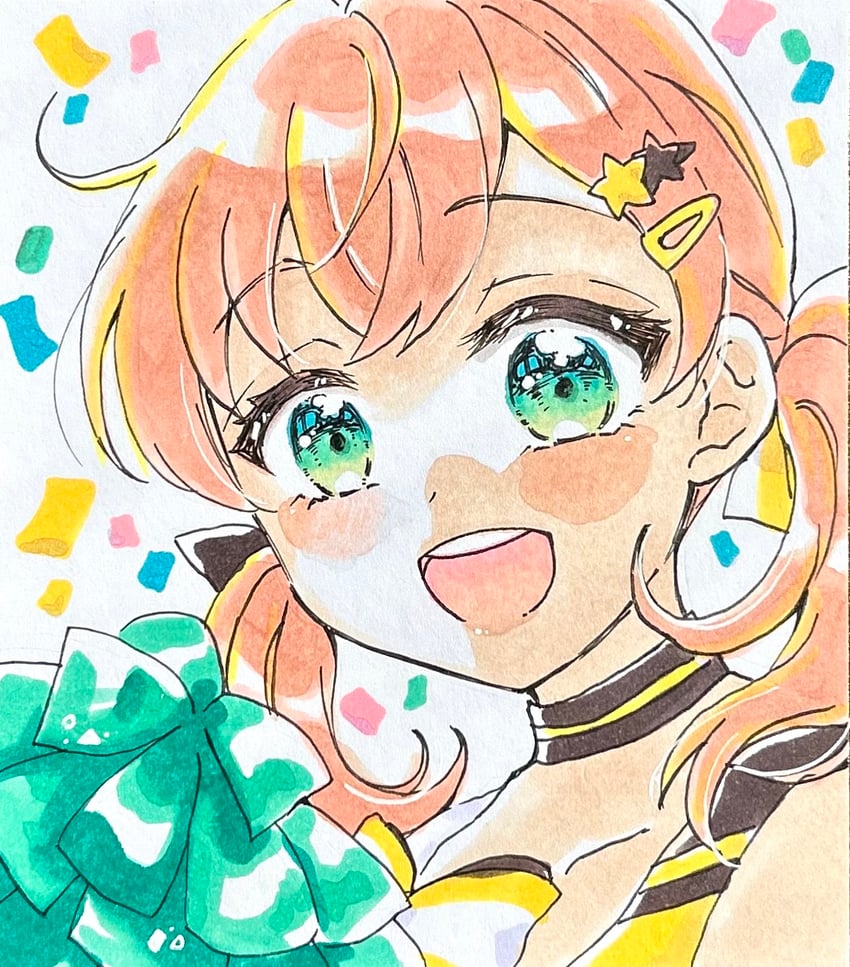 hinoshita kaho (love live! and 1 more) drawn by nagatsuki_chihoru