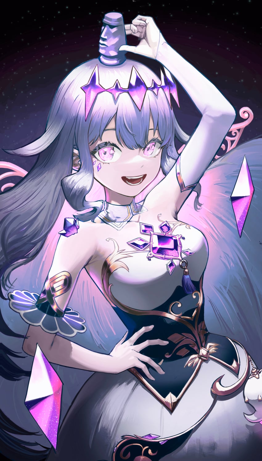 koseki bijou (hololive and 1 more) drawn by pungson_mori