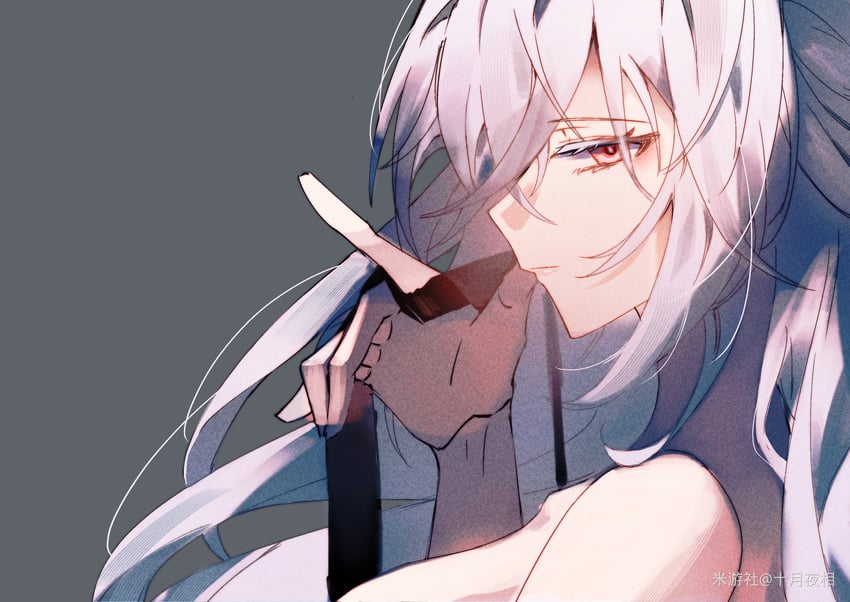 jingliu (honkai and 1 more) drawn by shi_yueyue_xiang