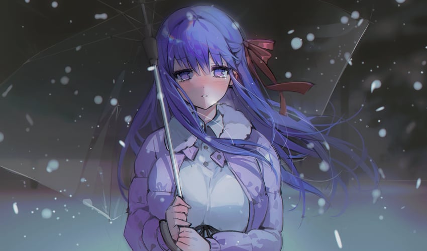 matou sakura (fate and 2 more) drawn by mokana_moka