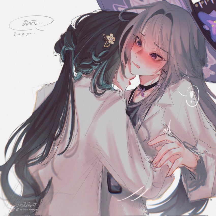 herta, the herta, and ruan mei (honkai and 1 more) drawn by zoulnova