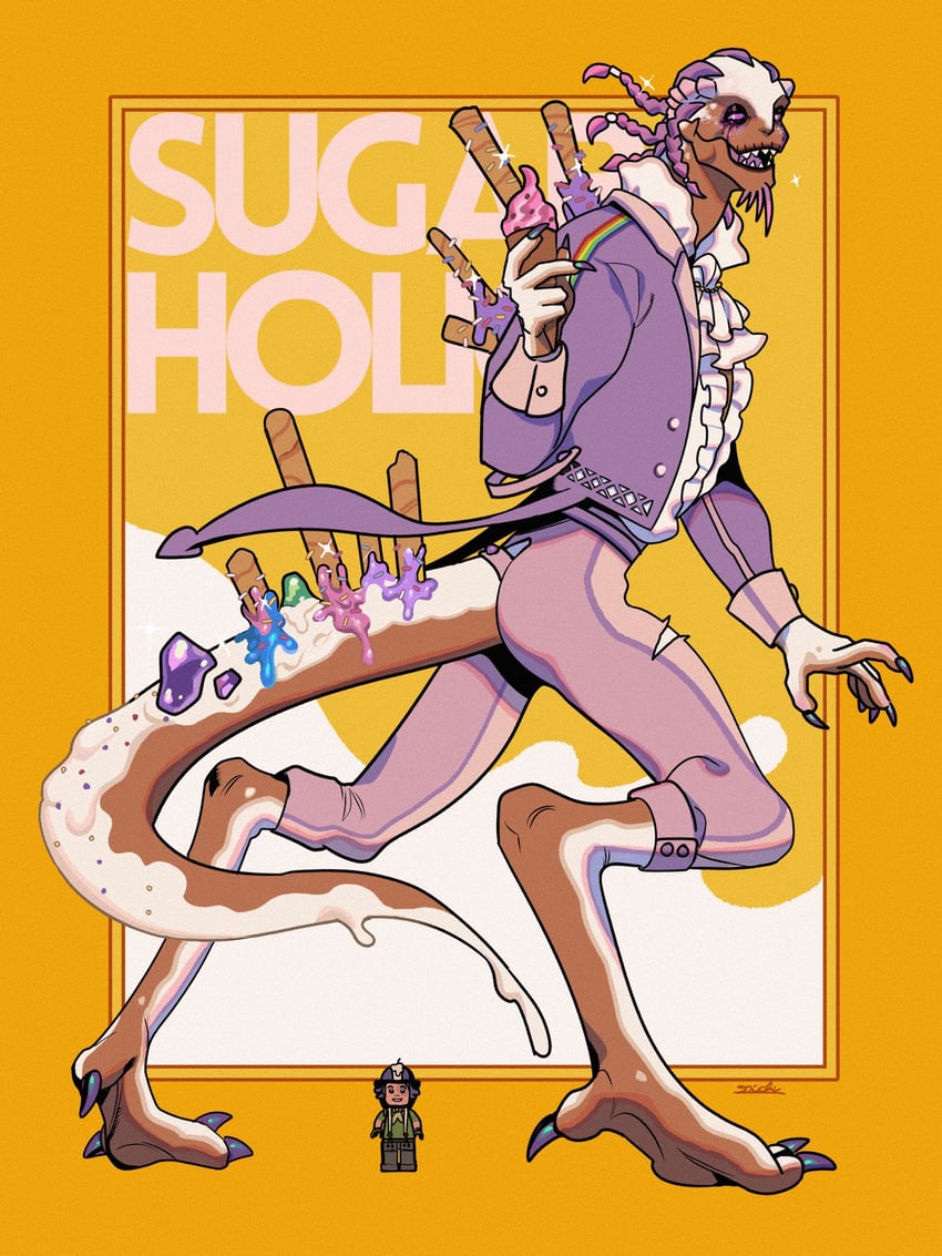 norton campbell and luchino (identity v) drawn by saichiidv