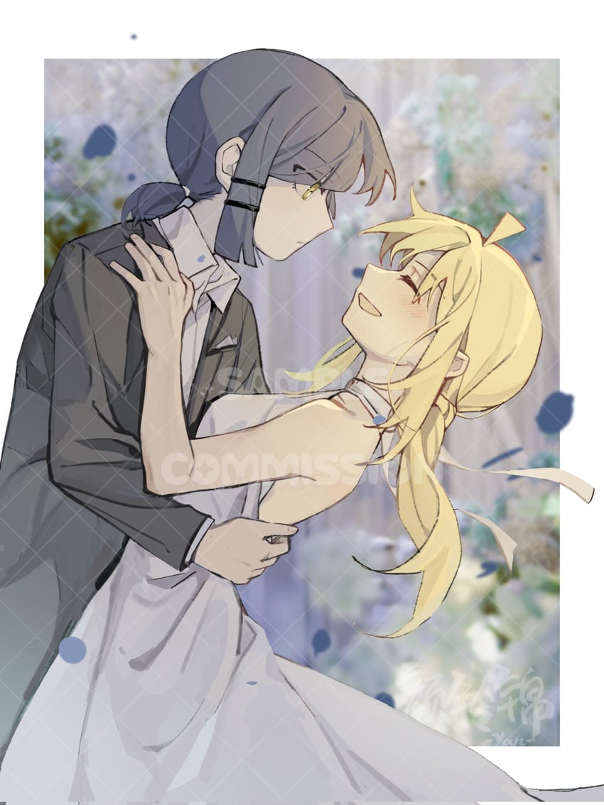 ijichi nijika and yamada ryo (bocchi the rock!) drawn by yanlingjinshilihuahua