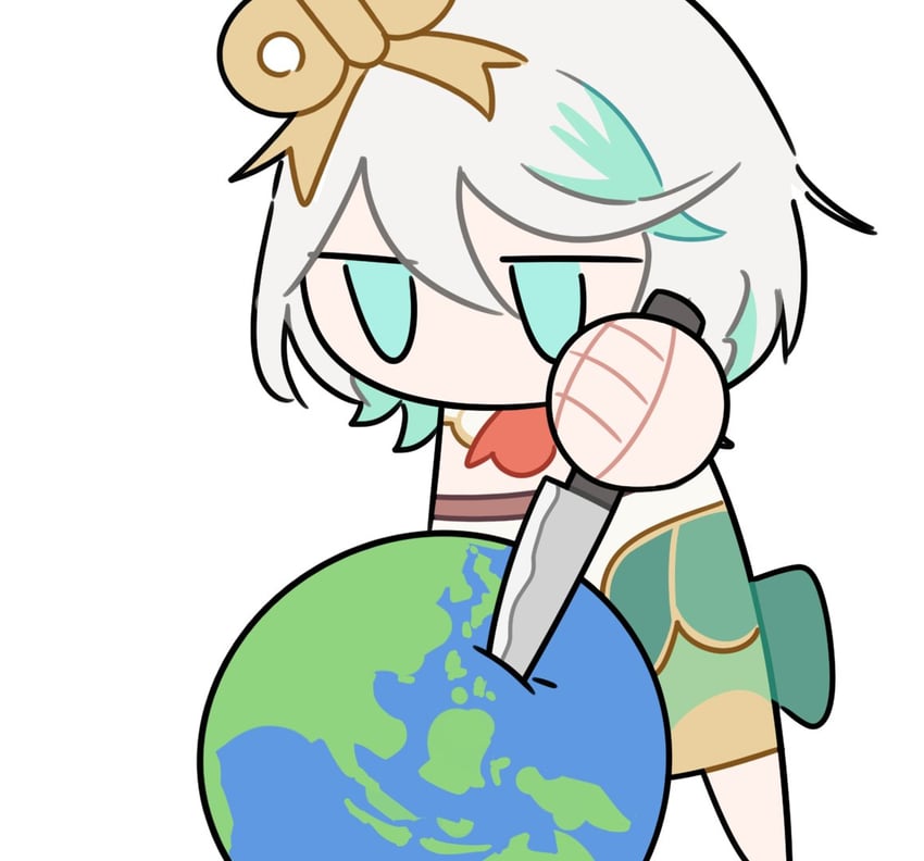 cecilia immergreen (hololive and 1 more) drawn by isarobn