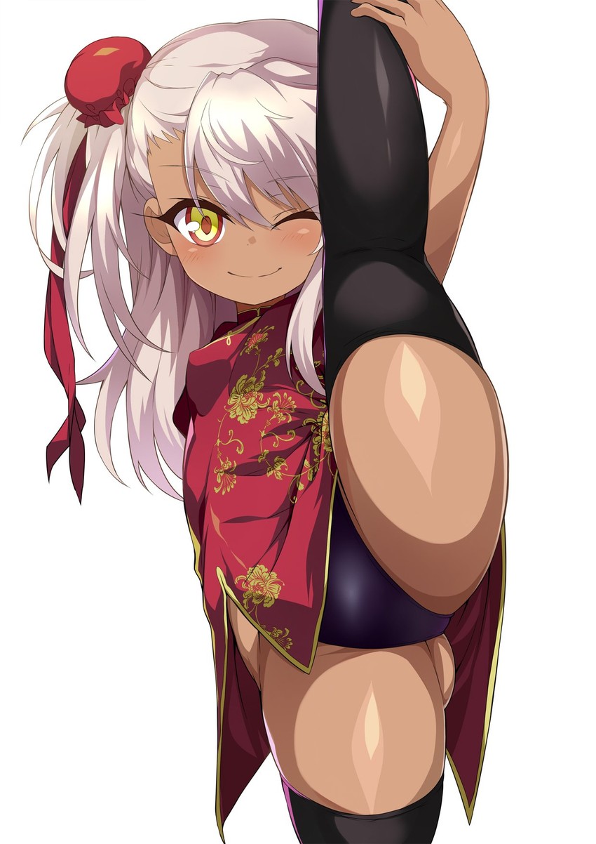 chloe von einzbern (fate and 1 more) drawn by shimejinameko