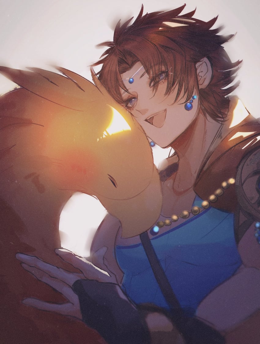 bartz klauser (final fantasy and 1 more) drawn by daonov1