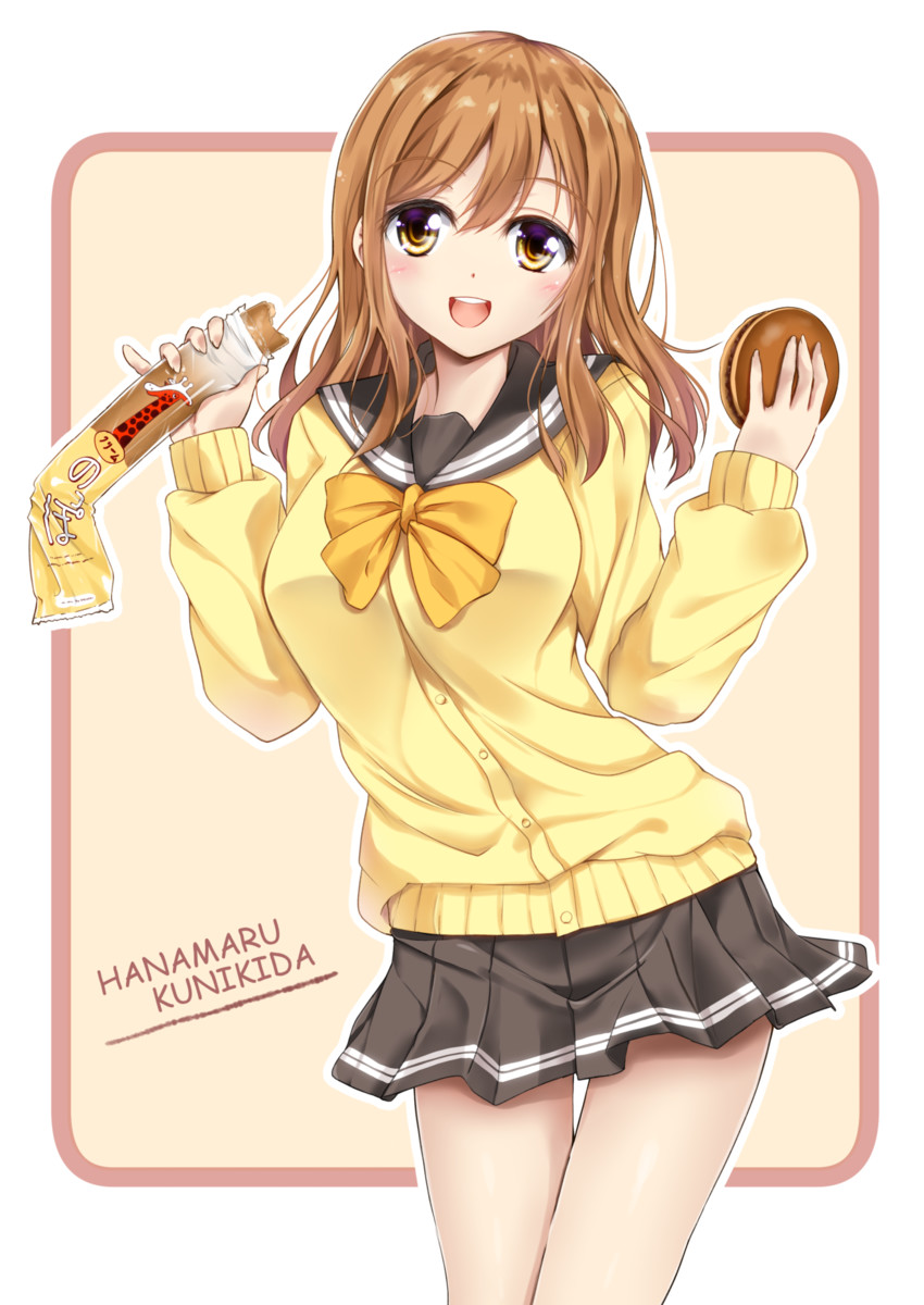 kunikida hanamaru (love live! and 1 more) drawn by fule