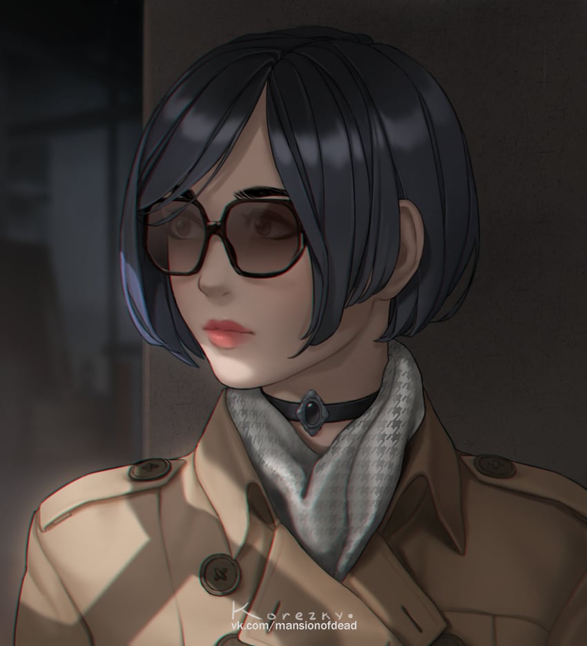 ada wong (resident evil and 2 more) drawn by olga_korezky