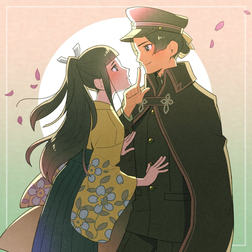 susato mikotoba, rei membami, and ryutaro naruhodo (ace attorney and 2 more) drawn by pyonpy-dx