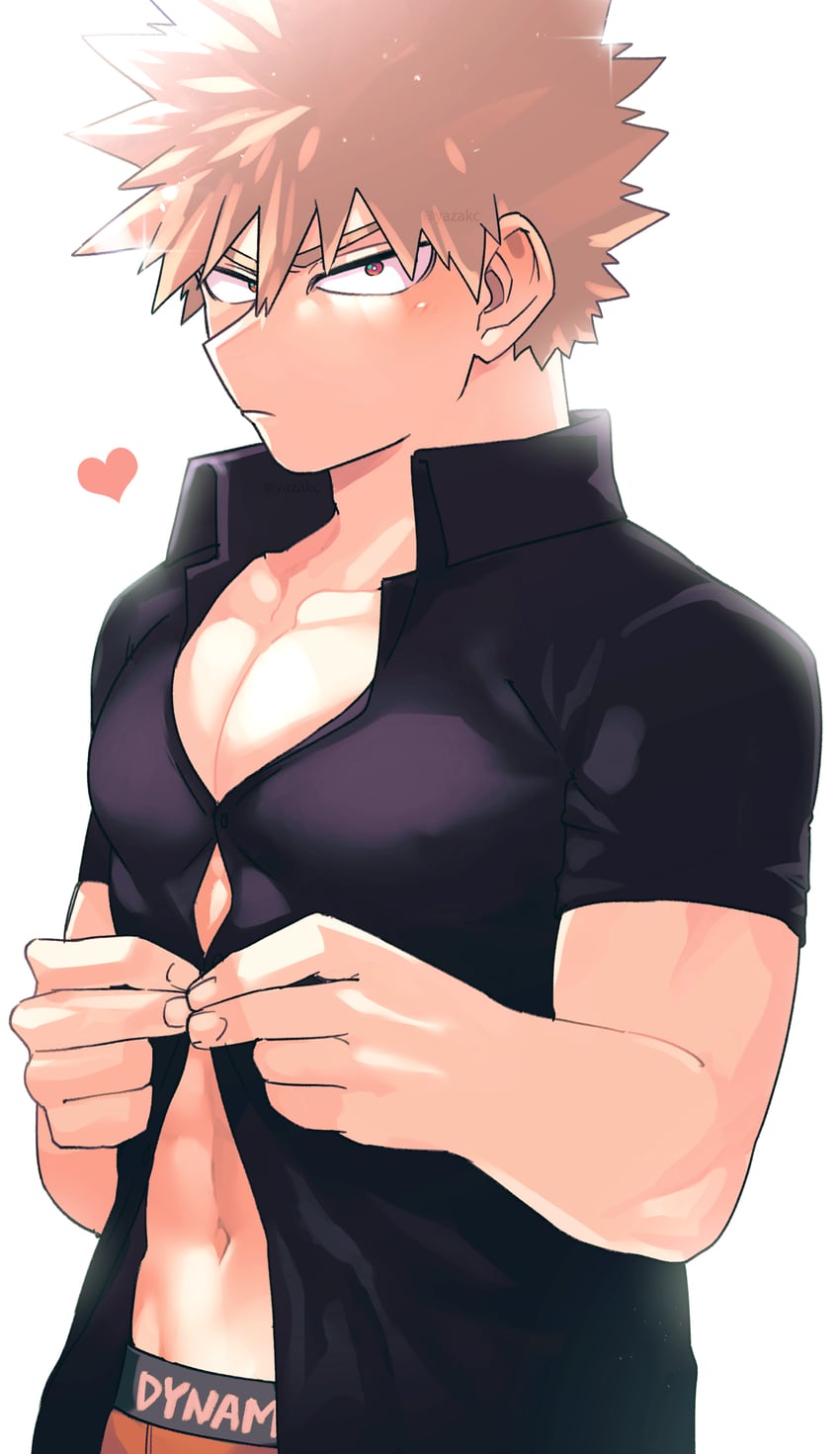 bakugou katsuki (boku no hero academia) drawn by yazaki_(yazakc)
