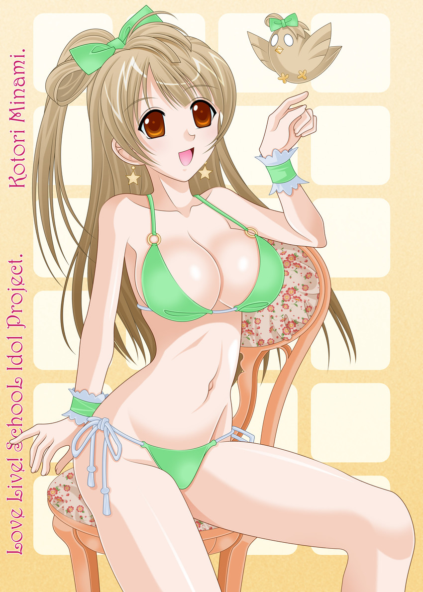 minami kotori (love live! and 1 more) drawn by leonard_liew