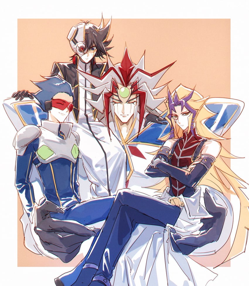 z-one, paradox, antinomy, and aporia (yu-gi-oh! and 2 more) drawn by naoki_(2rzmcaizerails6)