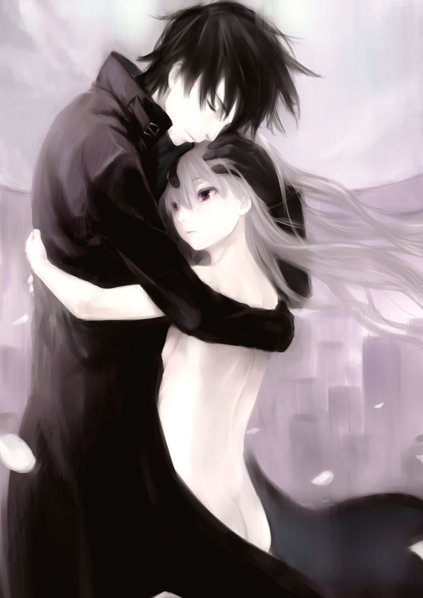 yin and hei (darker than black) drawn by kawakami_rokkaku