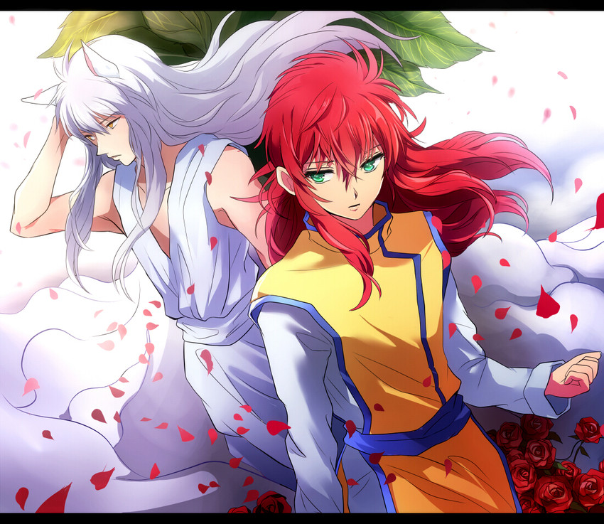 kurama and youko kurama (yu yu hakusho) drawn by nishikawa_(fe)