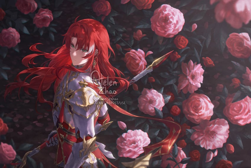 argenti (honkai and 1 more) drawn by helen_zzhao