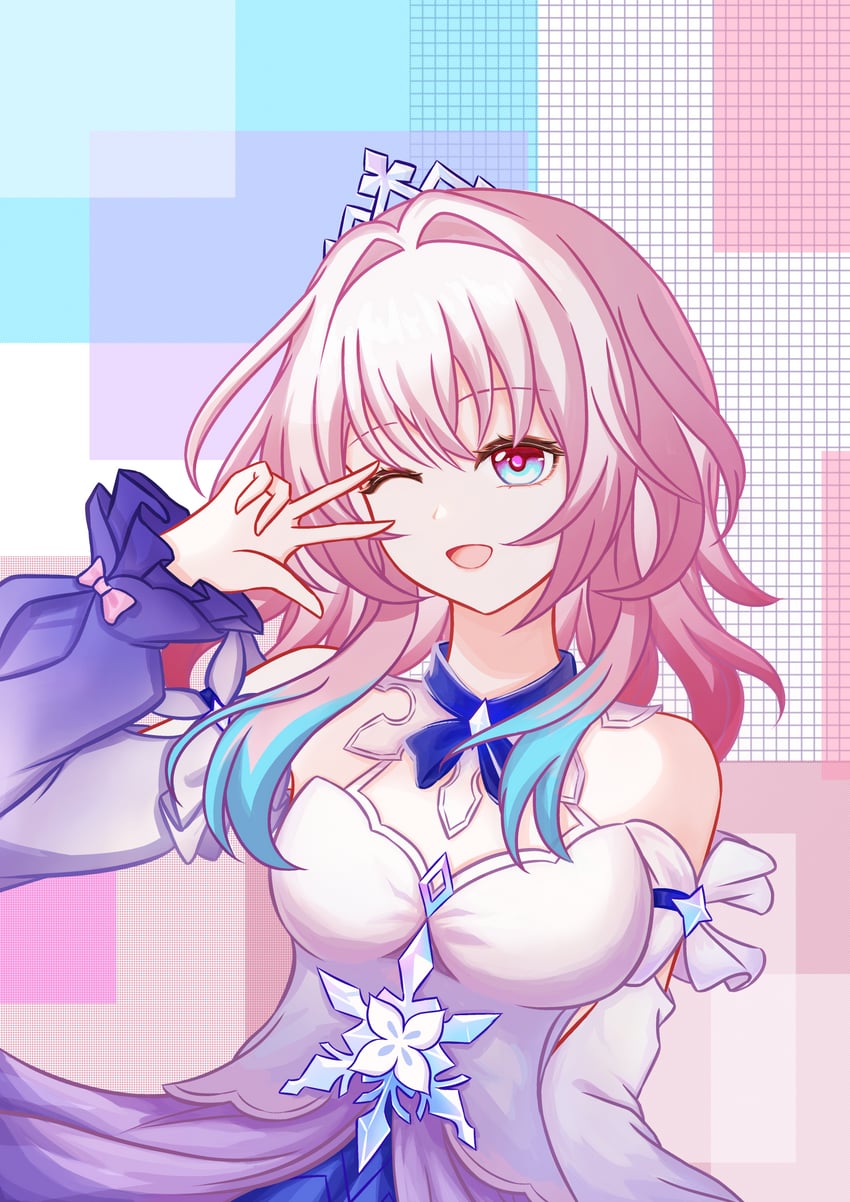 march 7th (honkai and 1 more) drawn by shanhaizhiling