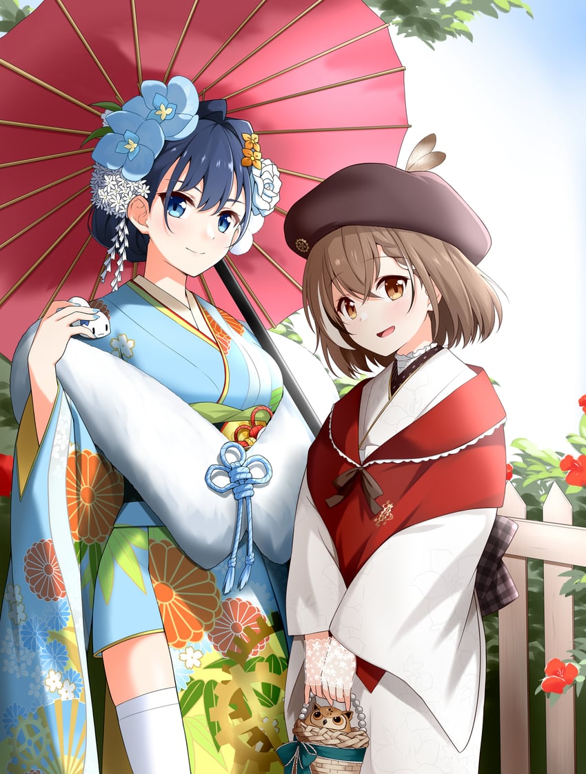 ouro kronii, nanashi mumei, boros, and hootsie (hololive and 1 more) drawn by felutiahime