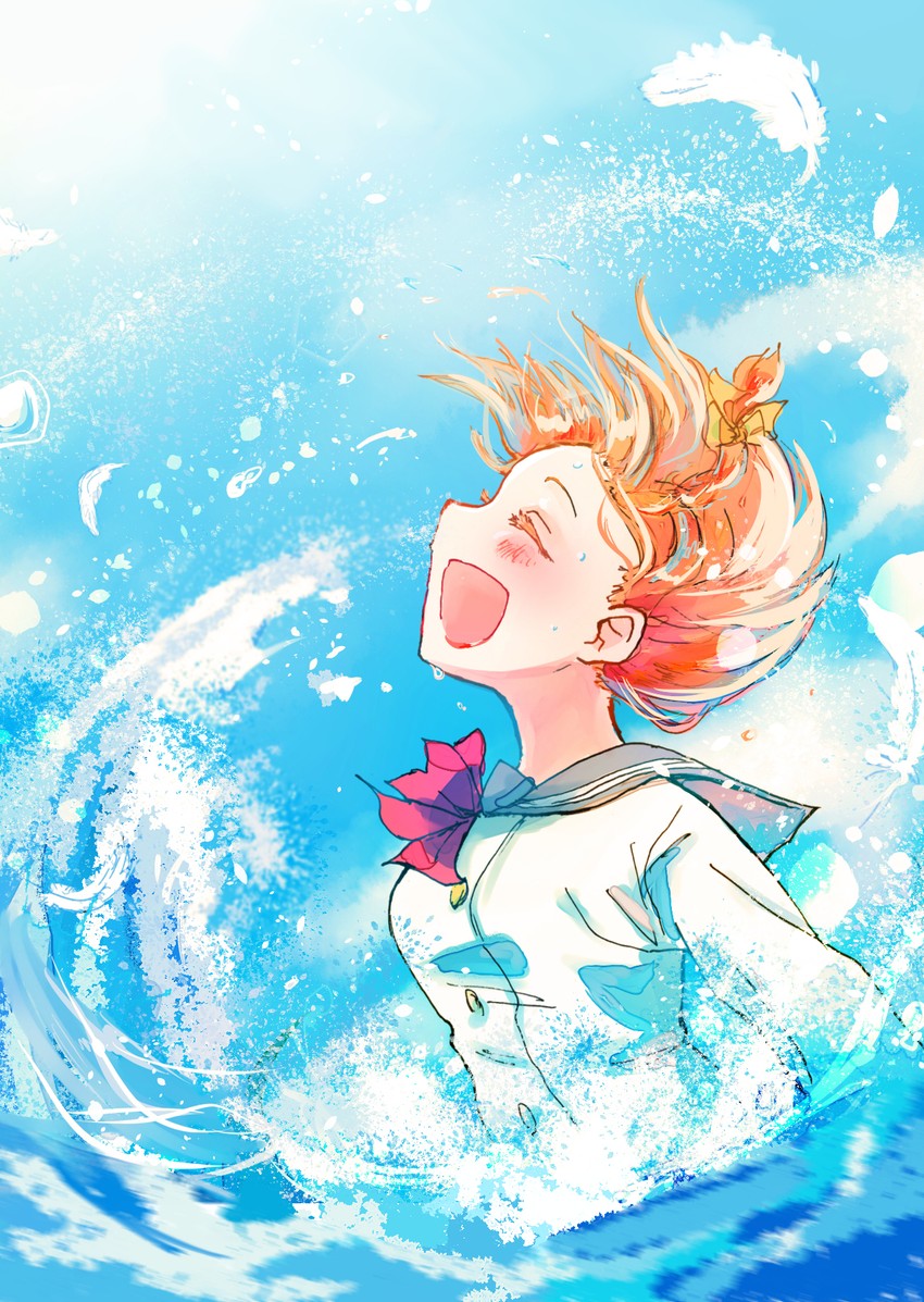 takami chika (love live! and 1 more) drawn by white_(waterwhite)