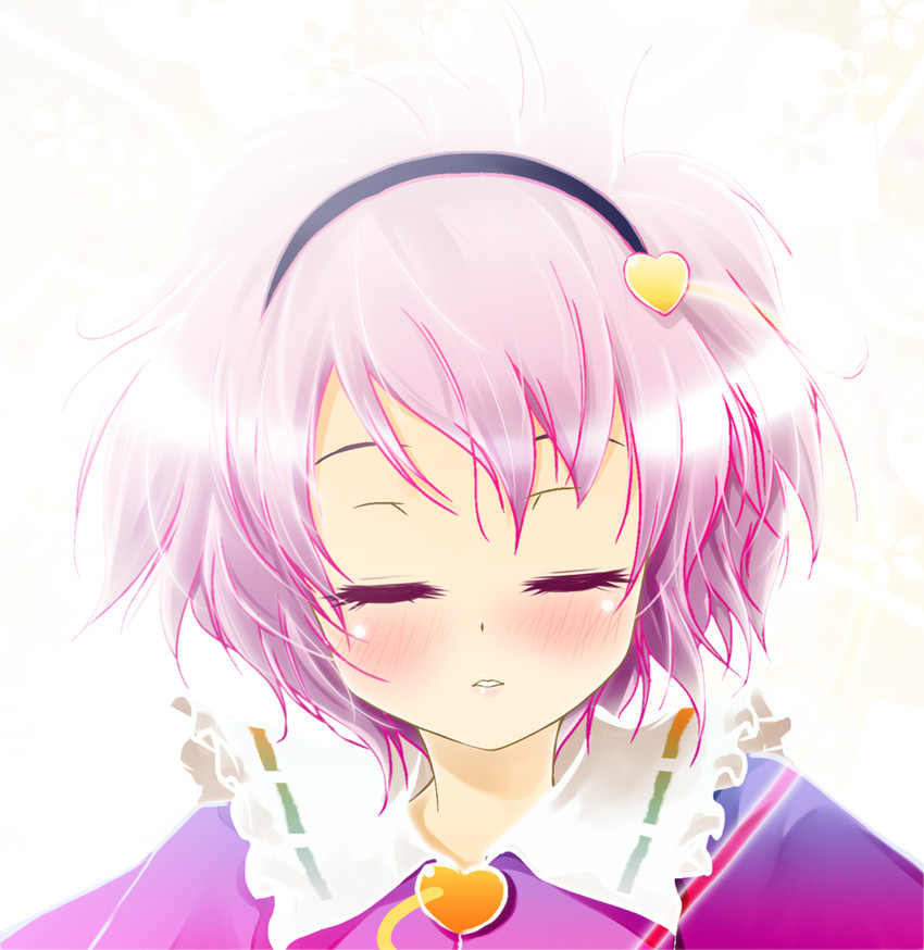 komeiji satori (touhou) drawn by porurin