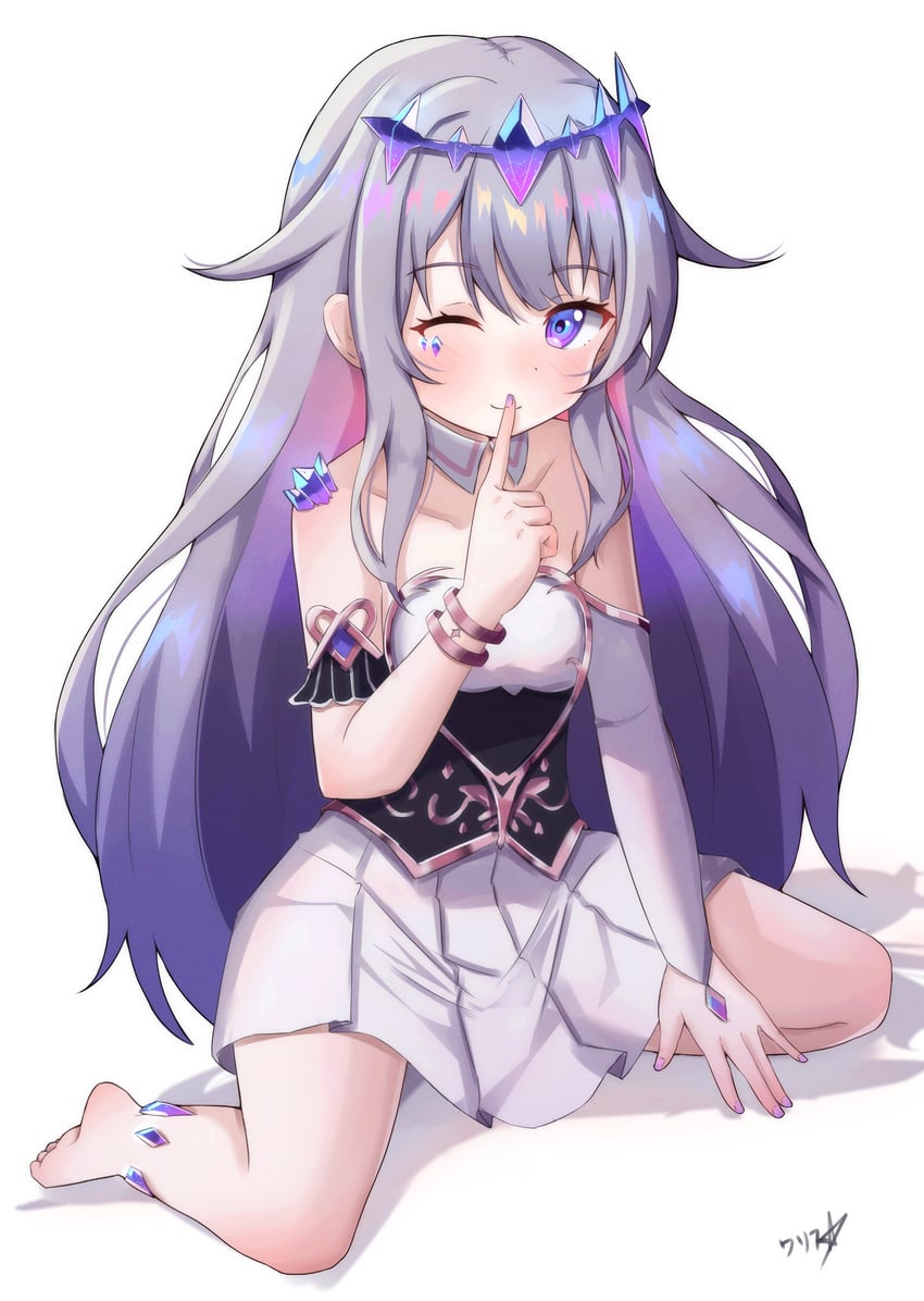 koseki bijou (hololive and 1 more) drawn by boppin