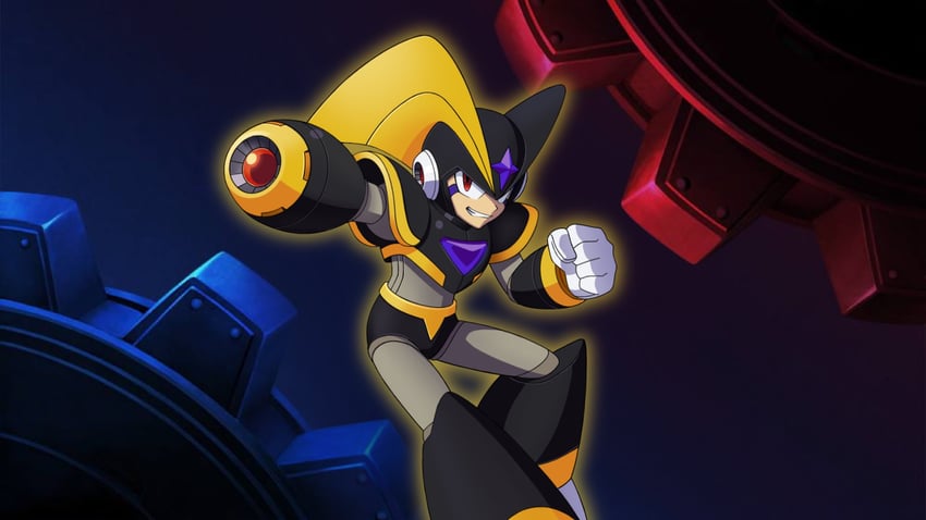 bass (mega man and 1 more) drawn by sprinqgueen