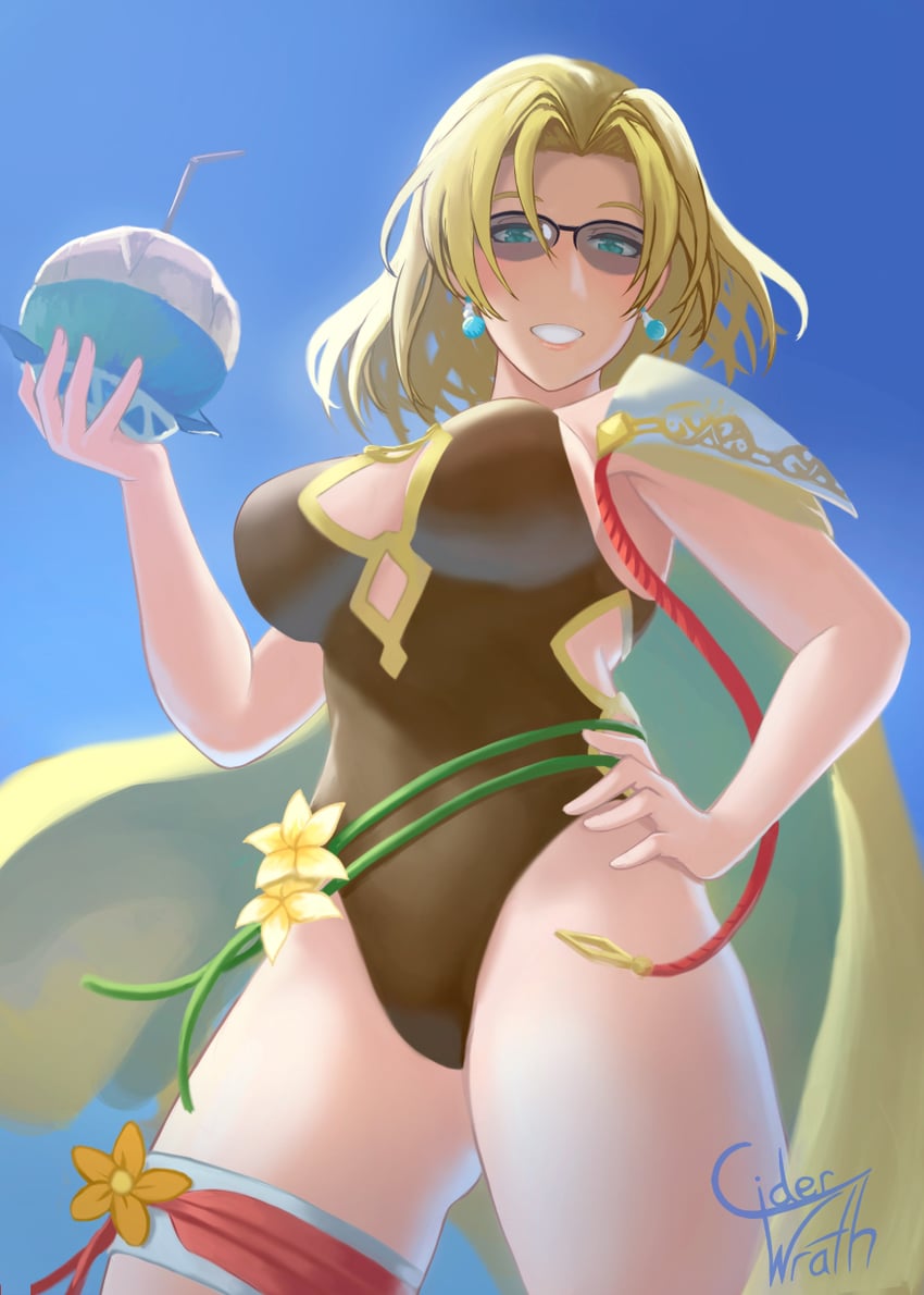 selena (fire emblem and 2 more) drawn by ciderwrath
