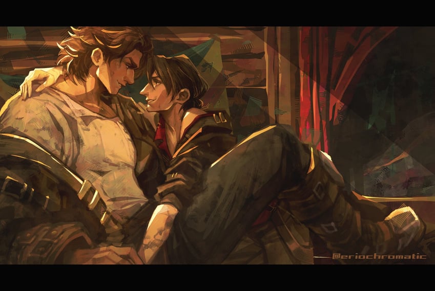 silco and vander (league of legends and 1 more) drawn by eriochromatic