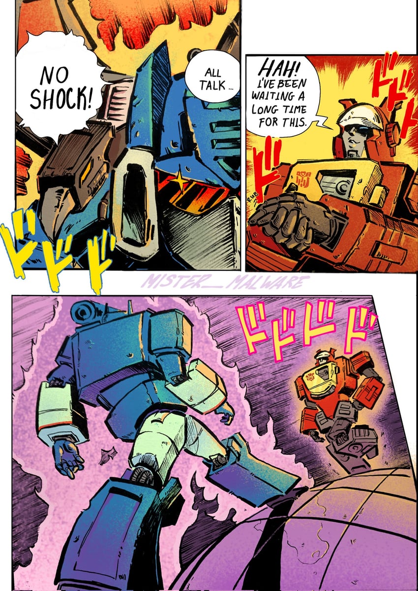 soundwave, laserbeak, and blaster (jojo no kimyou na bouken and 3 more) drawn by mist3r_malware