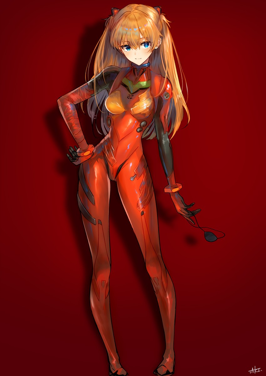 souryuu asuka langley (neon genesis evangelion and 2 more) drawn by jazztaki