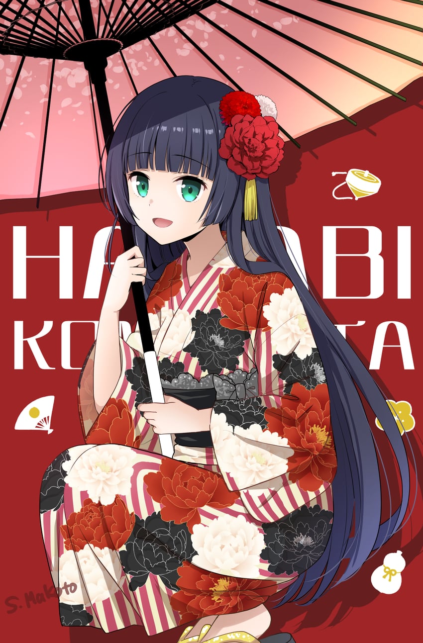 komagata hanabi (love live! and 1 more) drawn by sakurai_makoto_(custom_size)