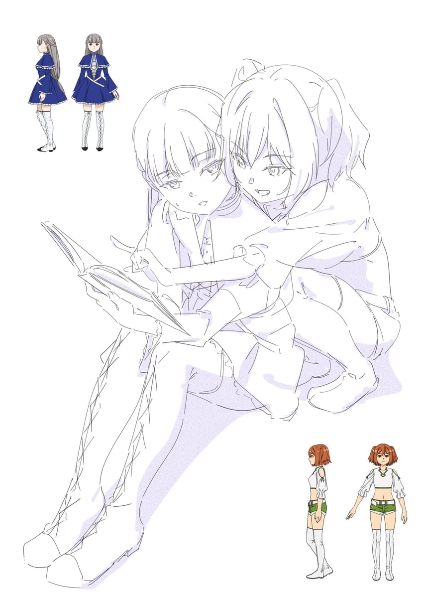 lawine and kanne (sousou no frieren) drawn by super-saiya-0173