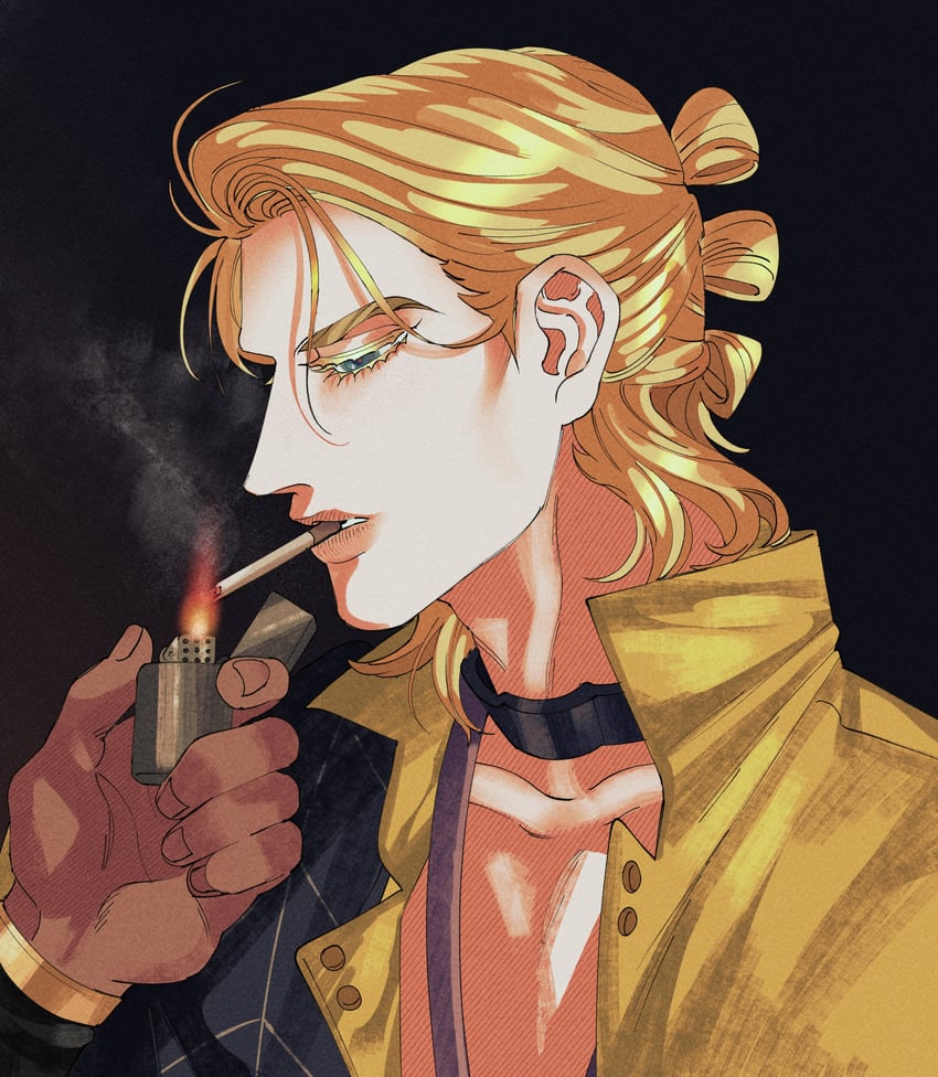 prosciutto (jojo no kimyou na bouken and 1 more) drawn by danggo99