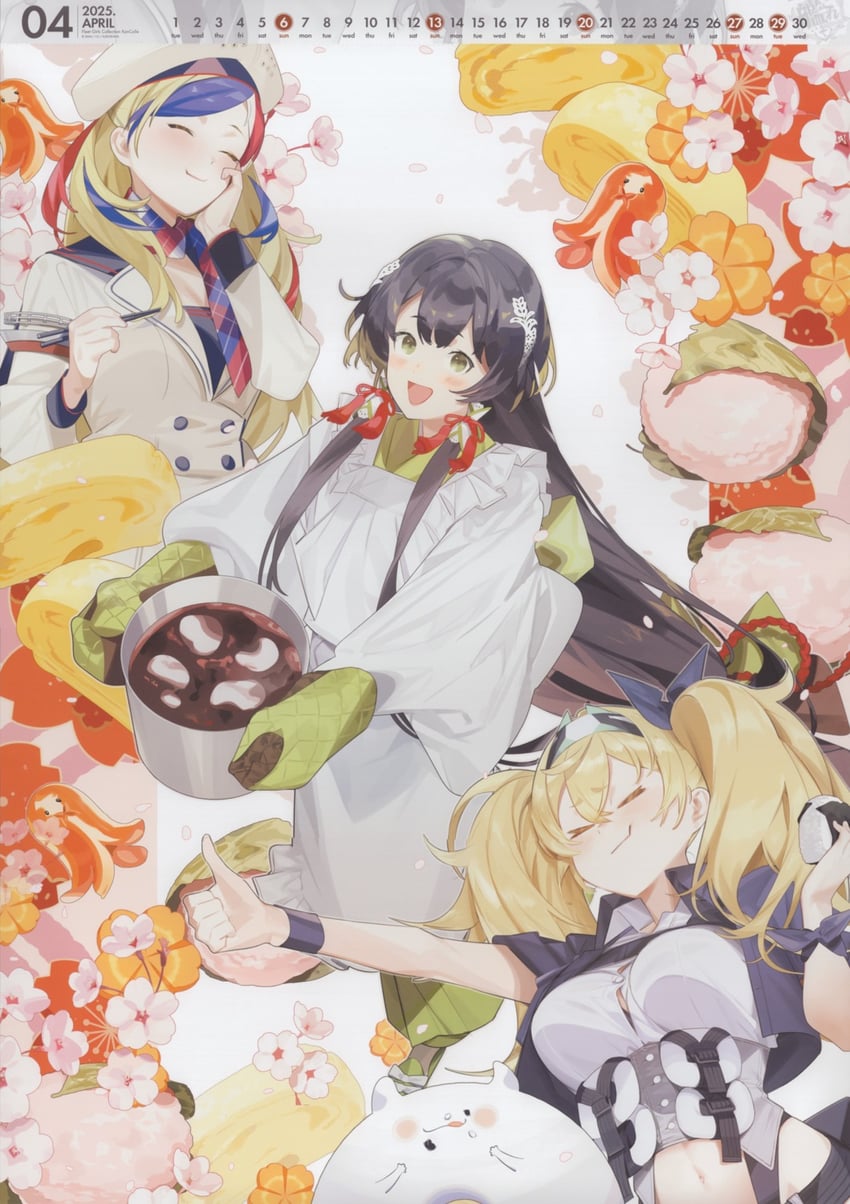 gambier bay, enemy lifebuoy, commandant teste, mizuho, and gambier bay mk ii (kantai collection) drawn by akira_(kadokawa)