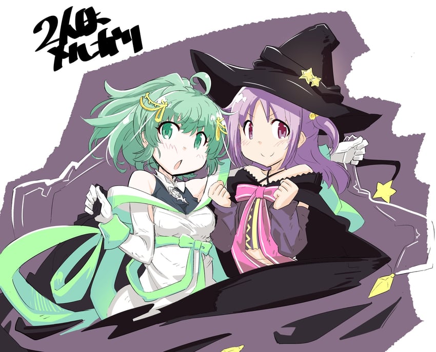 misono karin and anna mel (mahou shoujo madoka magica and 1 more) drawn by masu_gitsune
