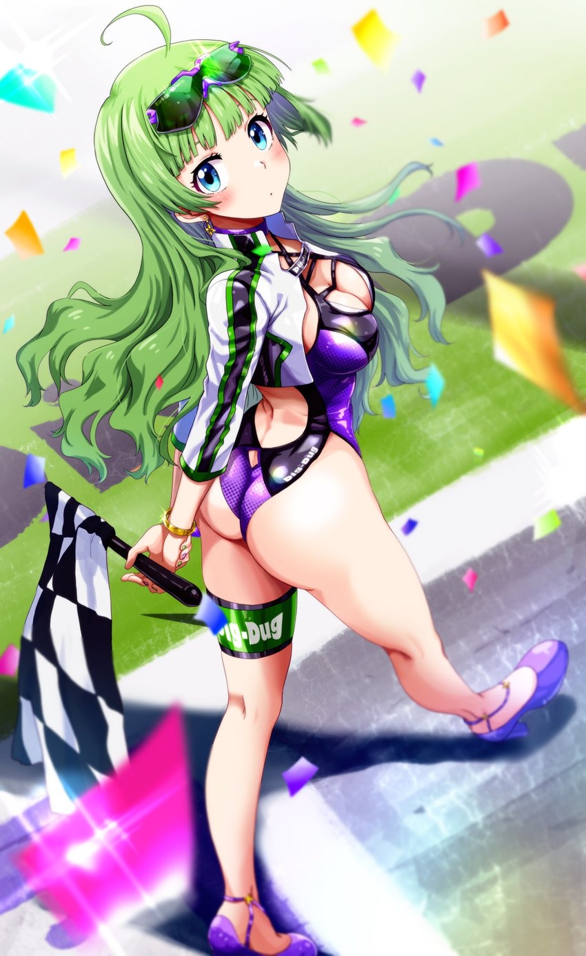 shimabara elena (idolmaster and 1 more) drawn by run_p_(aveton)