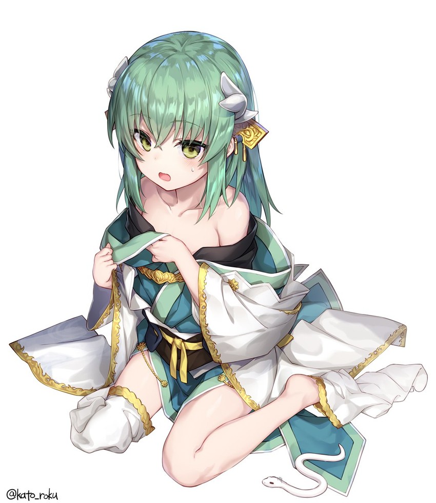 kiyohime (fate and 1 more) drawn by katoroku