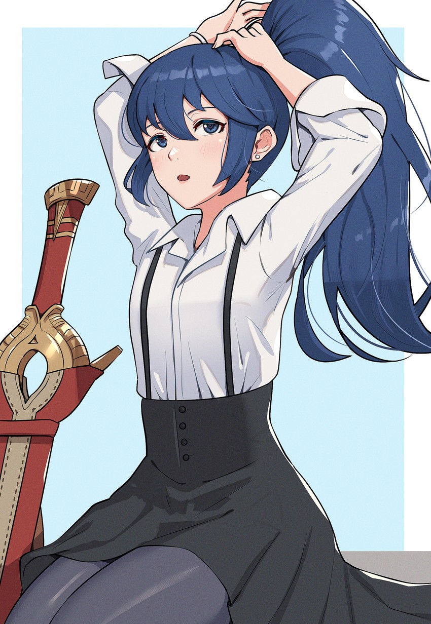lucina (fire emblem and 1 more) drawn by gonzarez