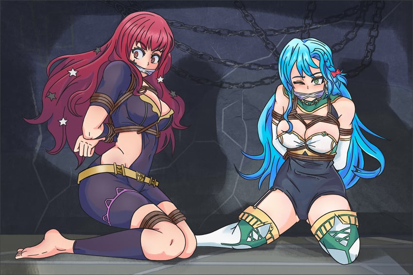 yunaka and chloe (fire emblem and 1 more) drawn by iscreamman001