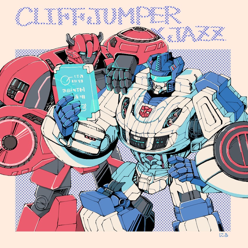 cliffjumper and jazz (transformers and 1 more) drawn by niru_(xxxnir)